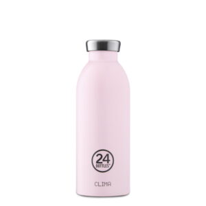 termopudele 24bottles clima candy pink 500ml