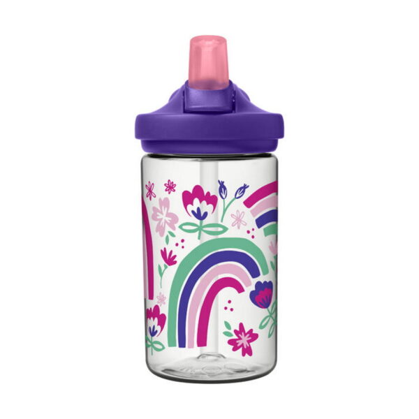camelbak eddy kids rainbow floral bērnu ūdens pudele