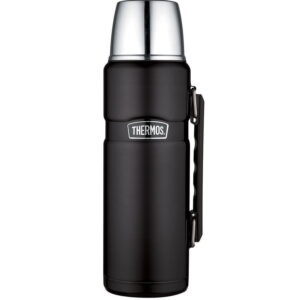 Thermos Stainless King termoss 1.2L melns