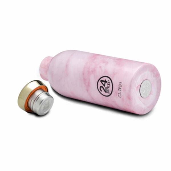 24bottles termopudele pink marble 500ml