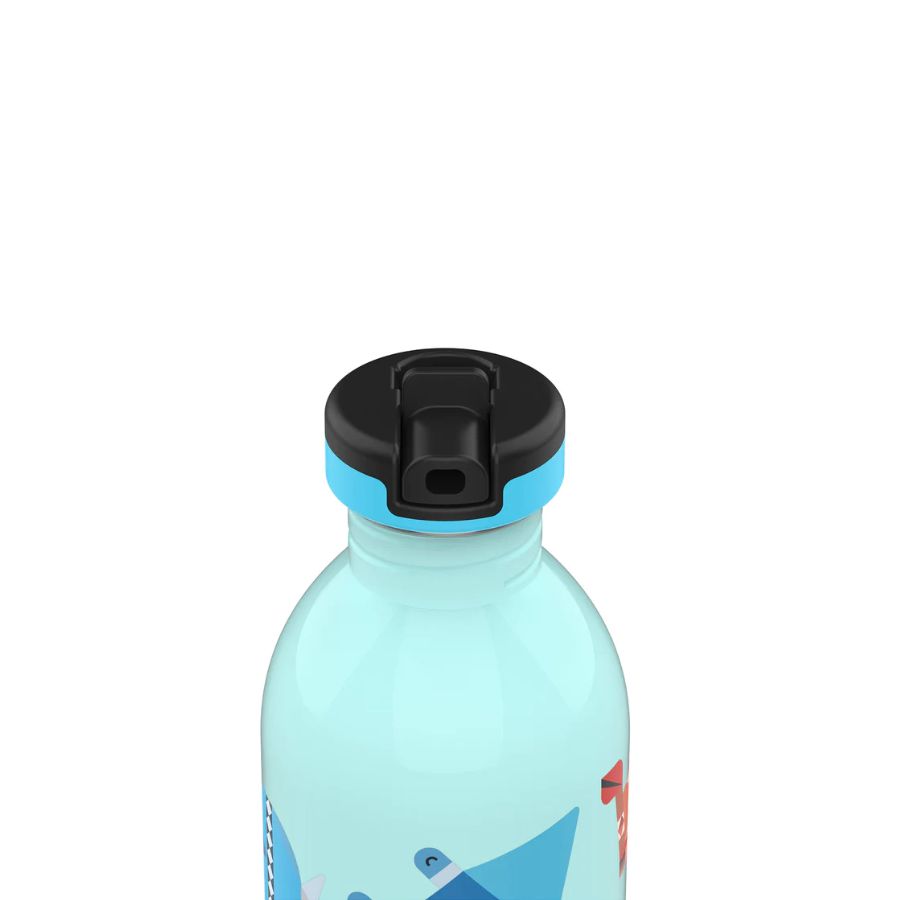 Tērauda bērnu ūdens pudele 24Bottles Sea Friends 500ml